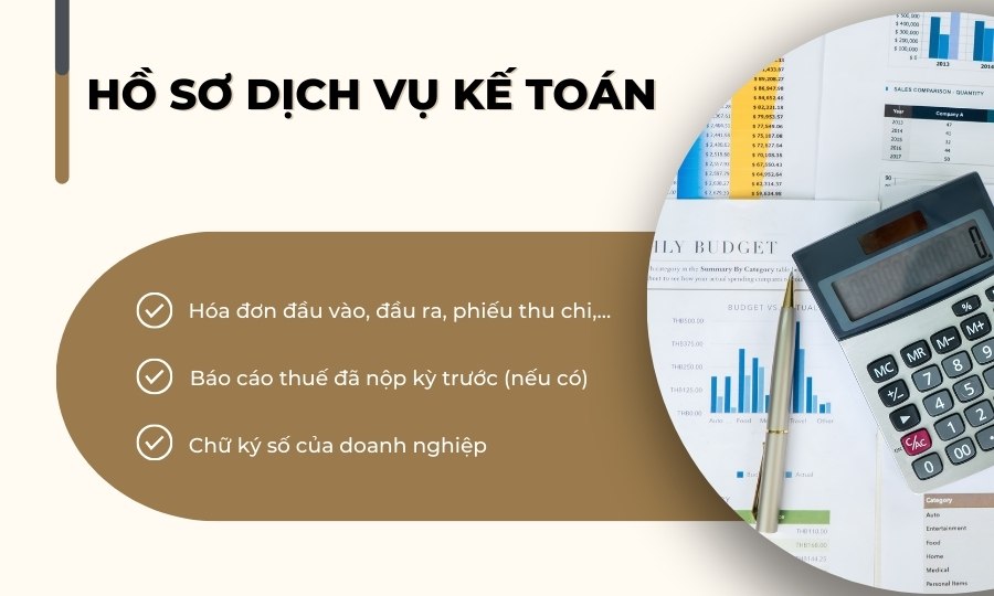 Hồ sơ dịch vụ kế toán