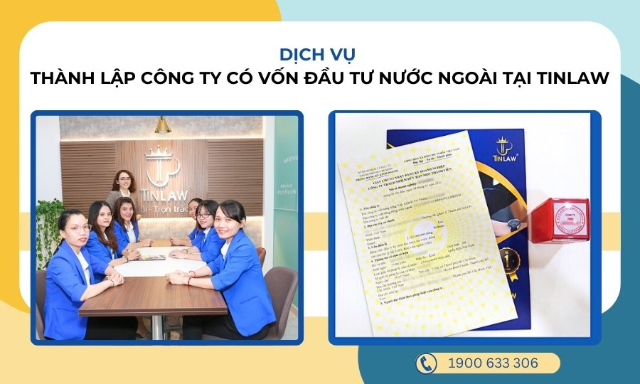 dịch vụ làm thủ tục thành lập công ty 100 vốn nước ngoài