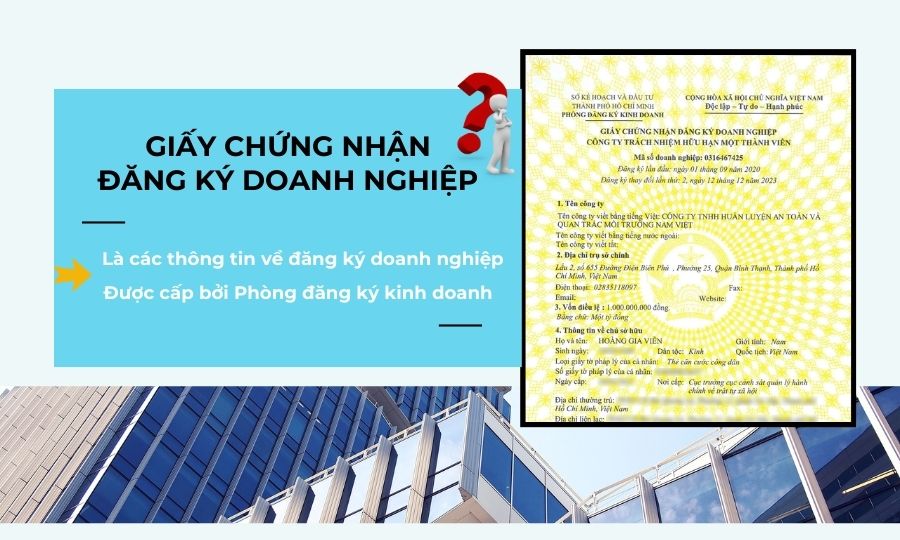 Giấy chứng nhận đăng ký doanh nghiệp là gì?