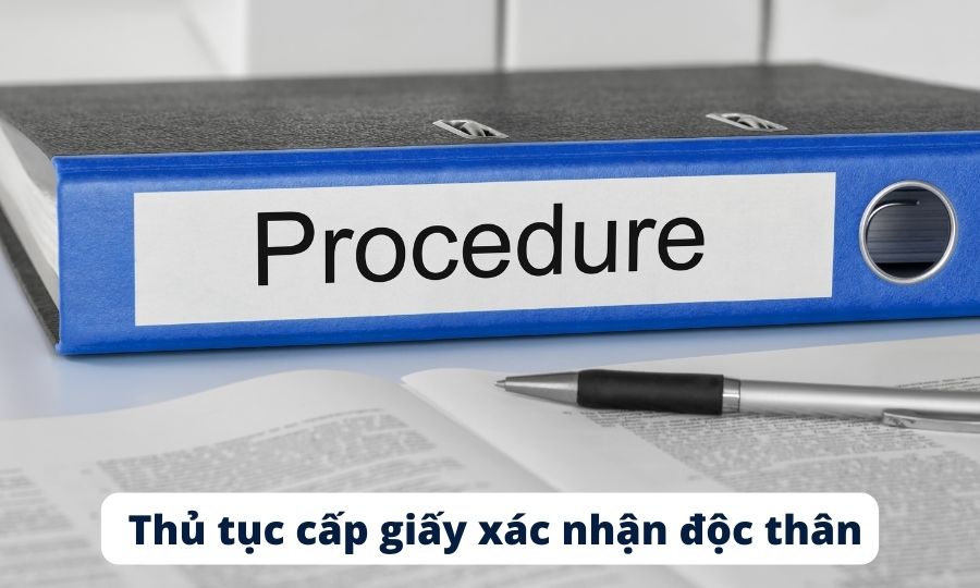 thủ tục cấp giấy xác nhận tình trạng hôn nhân