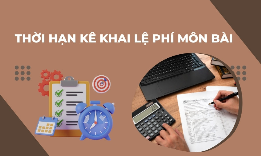 Thời hạn kê khai thuế môn bài