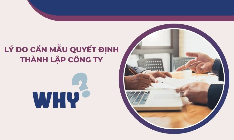 Mẫu quyết định thành lập công ty