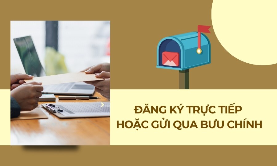 Đăng ký trực tiếp tại cơ quan thẩm quyền