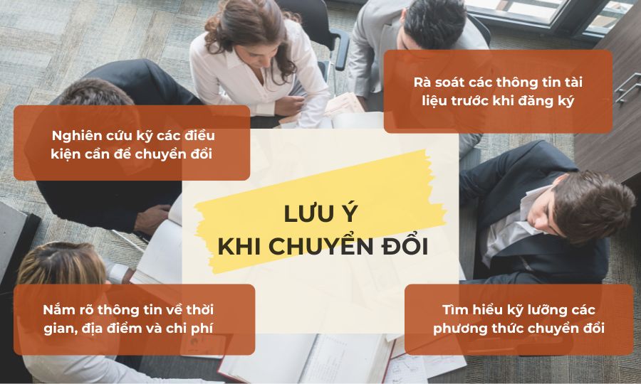 Lưu ý khi chuyển đổi công ty TNHH sang công ty cổ phần