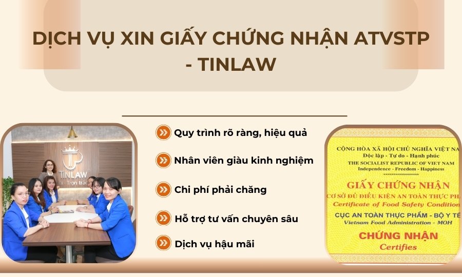 dịch vụ Giấy chứng nhận vệ sinh an toàn thực phẩm