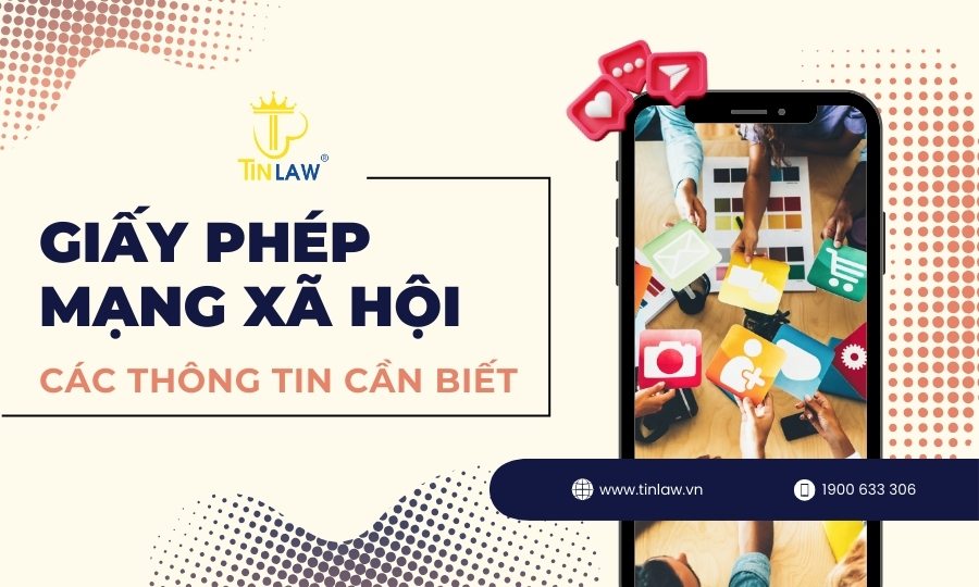giấy phép mạng xã hội