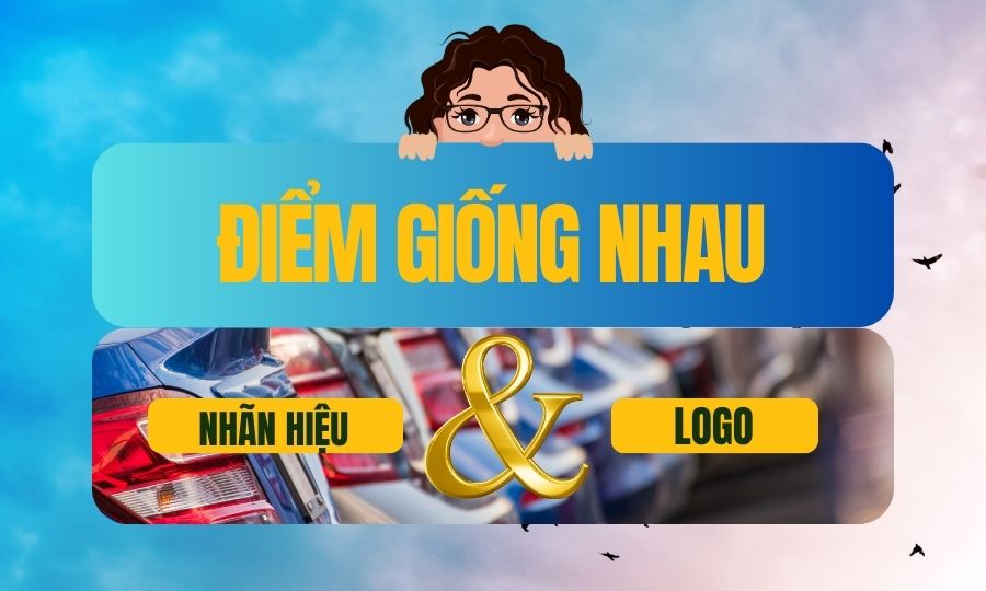 Điểm giống nhau giữa logo và nhãn hiệu