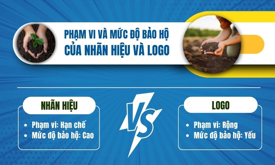 Phạm vi và mức độ bảo hộ logo và nhãn hiệu