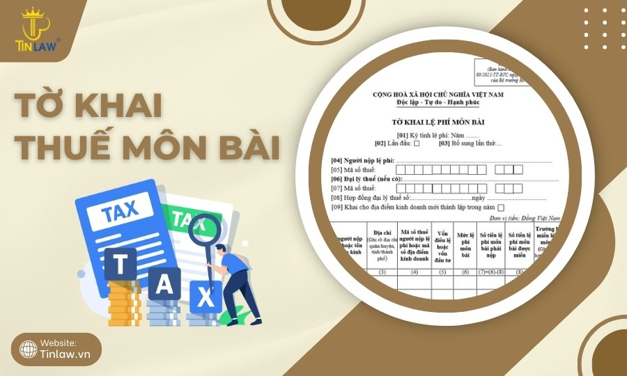 tờ khai thuế môn bài