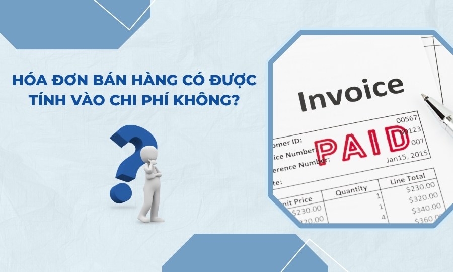 Hóa đơn bán hàng có được tính như thế nào