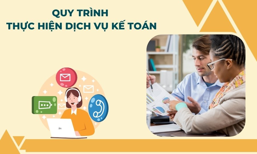Quy trình thực hiện dịch vụ kế toán