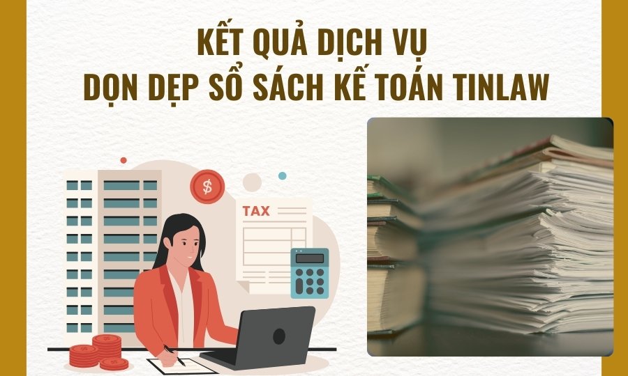 Kết quả dịch vụ dọn dẹp sổ sách kế toán của TinLaw