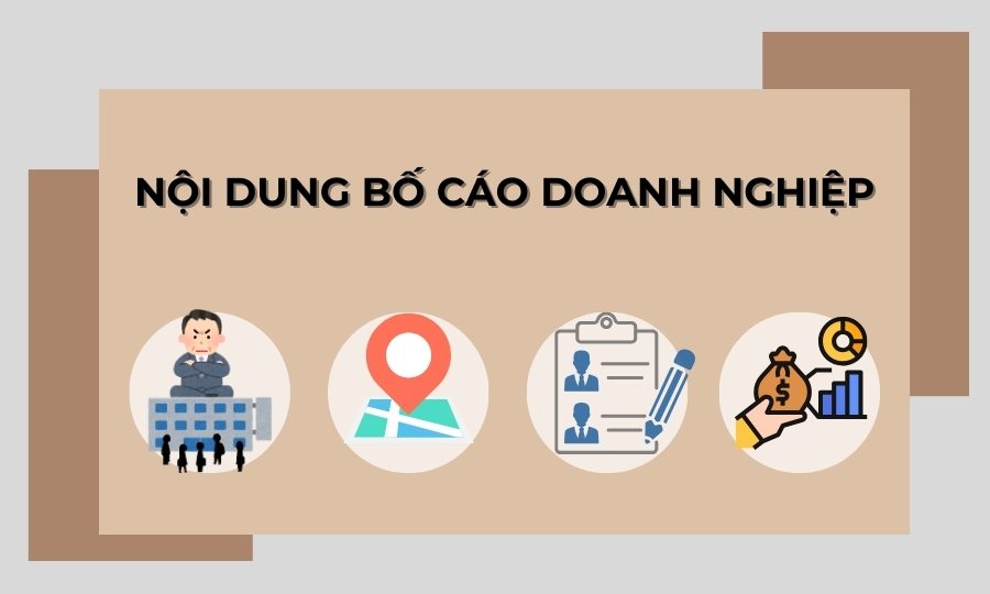 Nội dung đăng tải trong bố cáo là gì?