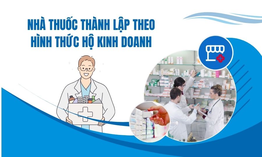 Nhà thuốc thành lập theo hình thức hộ kinh doanh