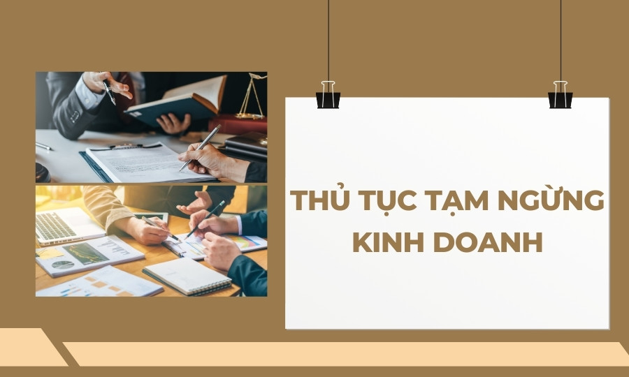 Thủ tục tạm ngừng kinh doanh