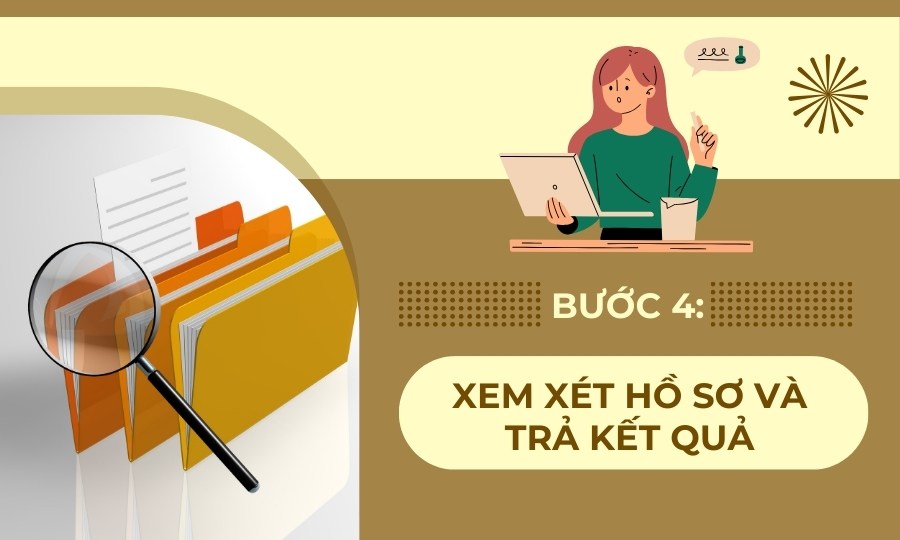 Xem xét hồ sơ và trả kết quả