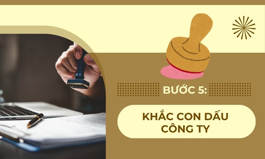 Khắc con dấu công ty