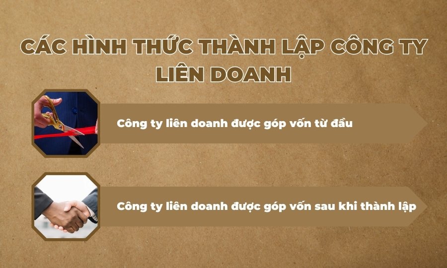 Các hình thức thành lập công ty liên doanh