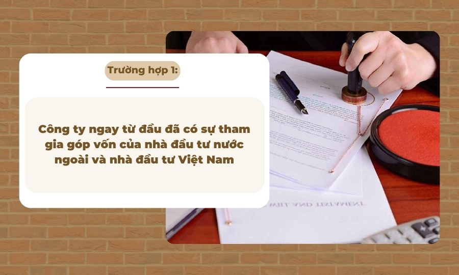 Thủ tục thành lập công ty liên doanh góp vốn ngay từ đầu