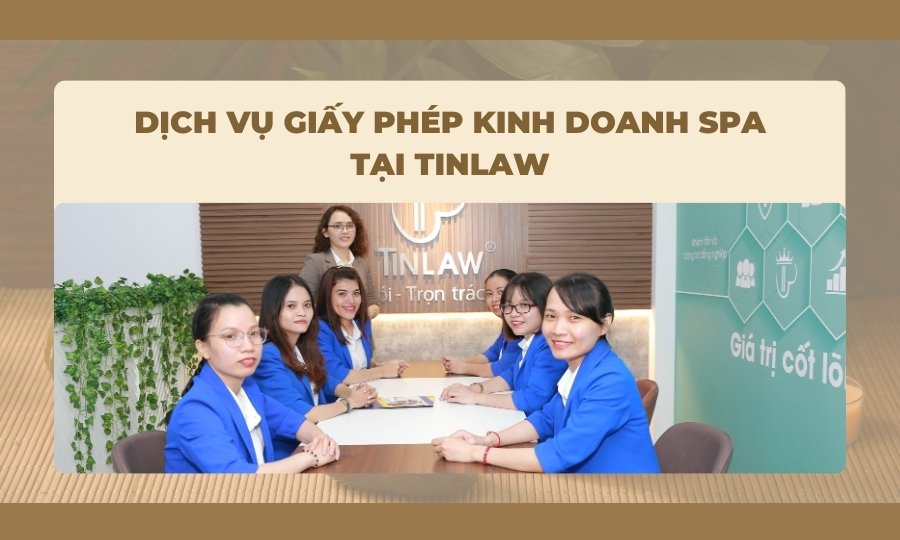 đăng ký giấy phép kinh doanh spa tại TinLaw