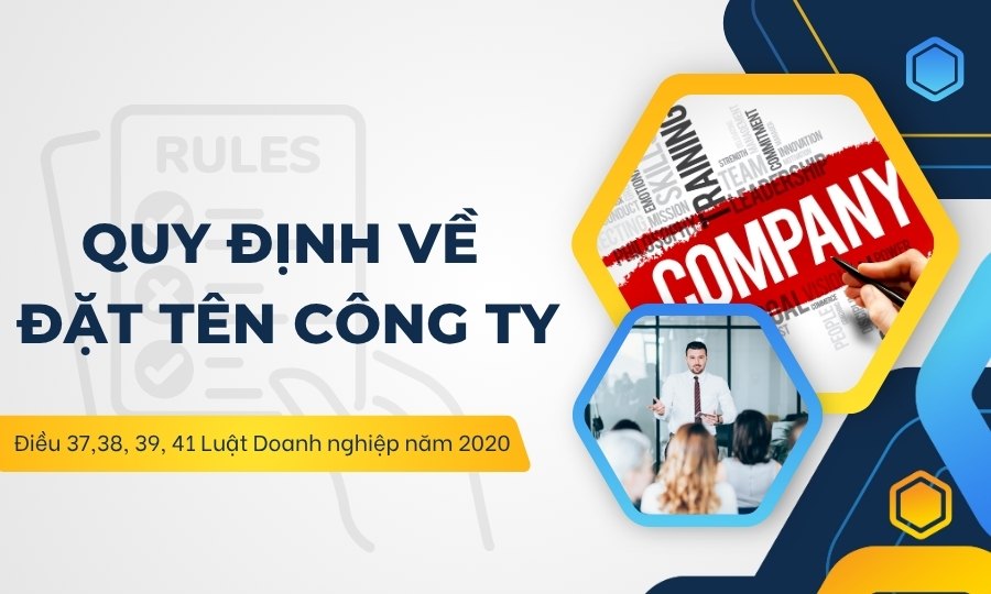 Quy định về đặt tên công ty
