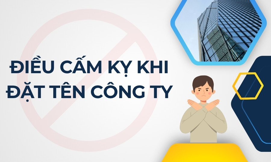 cấm kỵ khi đặt tên công ty
