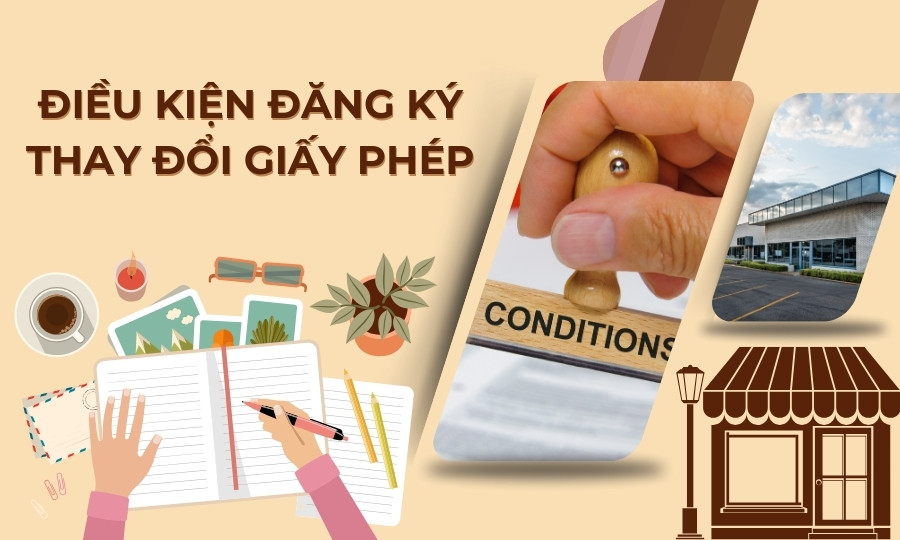 Điều kiện thay đổi giấy phép kinh doanh hộ cá thể