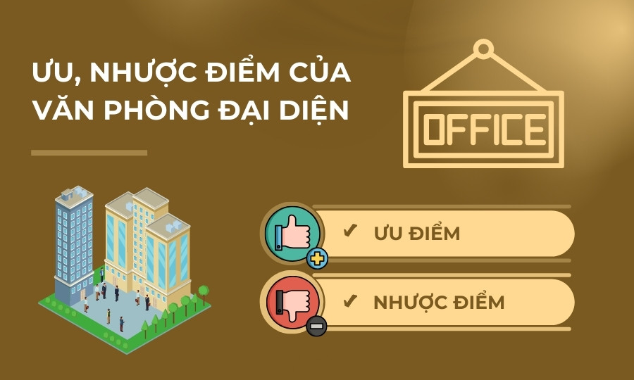 Ưu, nhược điểm của văn phòng đại diện