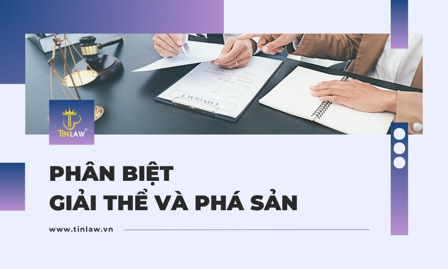 phân biệt giải thể và phá sản
