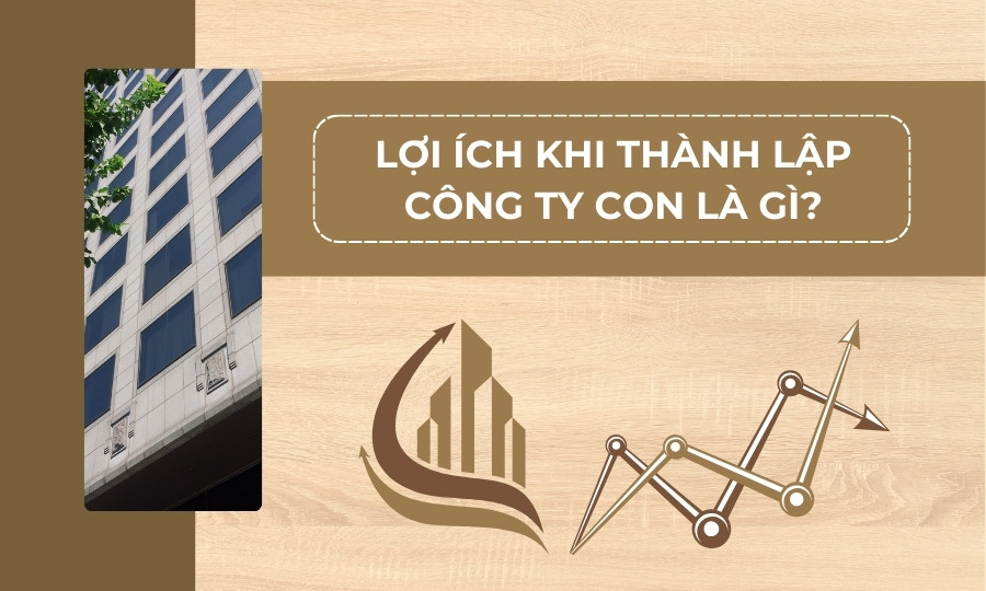 Lợi ích thành lập công ty con