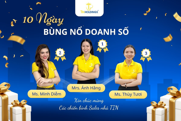 Kết quả cuộc thi 10 ngày bùng nổ doanh số