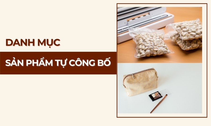 Sản phẩm tự công bố