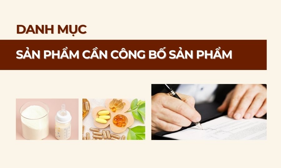 sản phẩm cần công bố