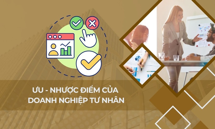 Ưu - nhược điểm của doanh nghiệp tư nhân