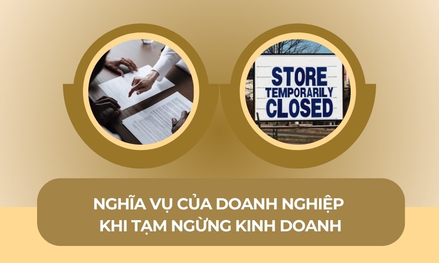 nghĩa vụ khi tạm ngừng kinh doanh