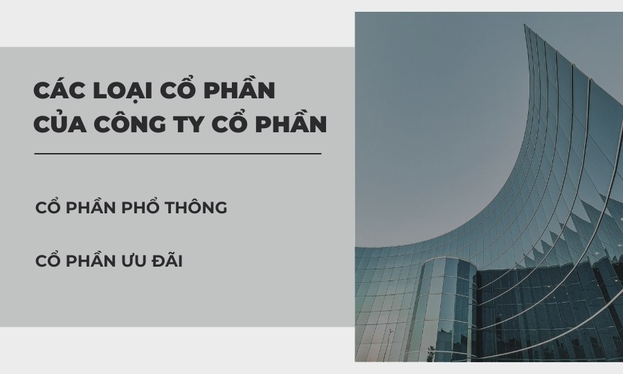 Các loại cổ phần của công ty cổ phần