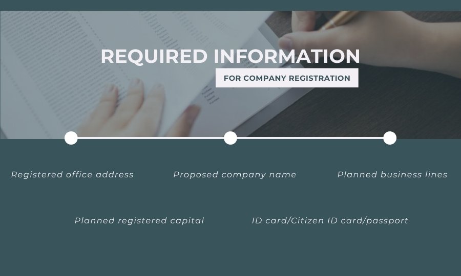 Information required for company registration