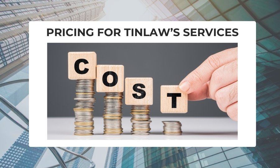 Pricing for Investment Registration Certificate services at TinLaw