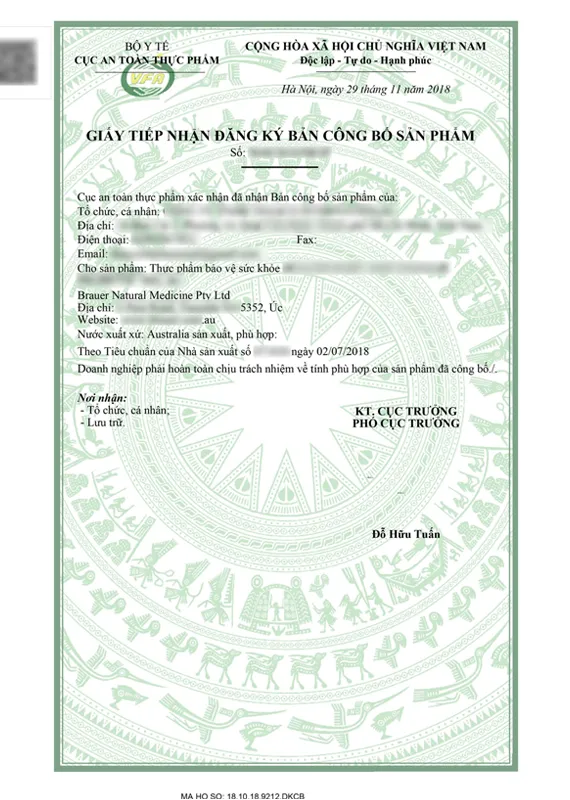 Công bố sản phẩm