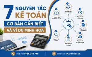 7 nguyên tắc kế toán cơ bản cần biết và ví dụ minh họa