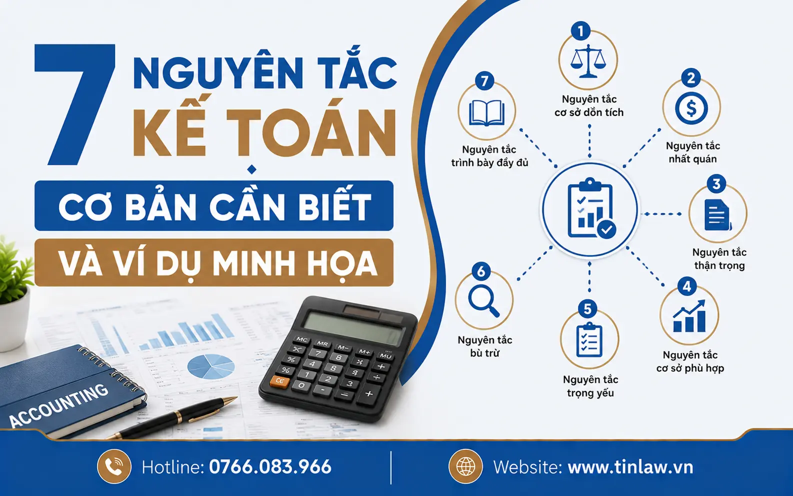 7 nguyên tắc kế toán cơ bản cần biết và ví dụ minh họa