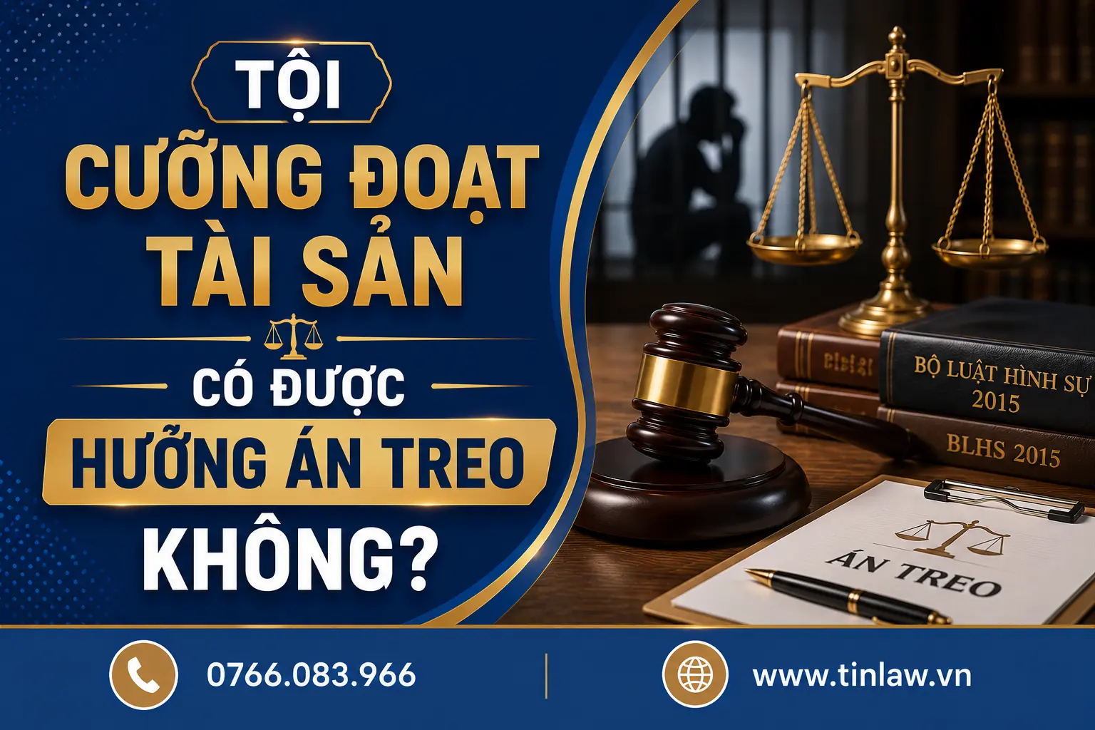 Tội cưỡng đoạt tài sản có được hưởng án treo không?