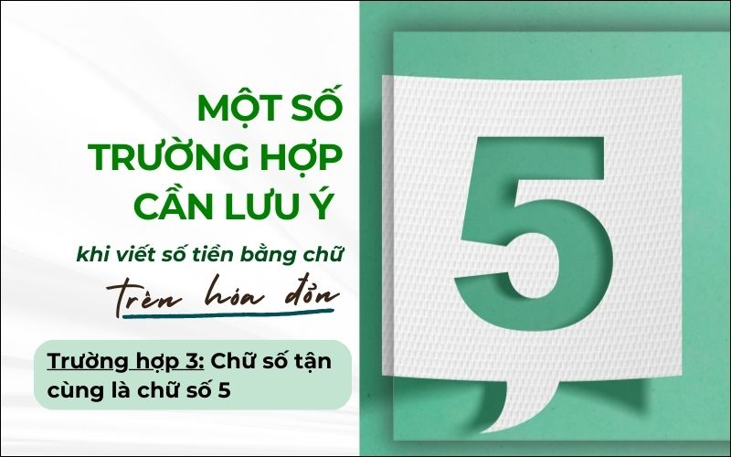 Trường hợp 3: Chữ số tận cùng là chữ số 5
