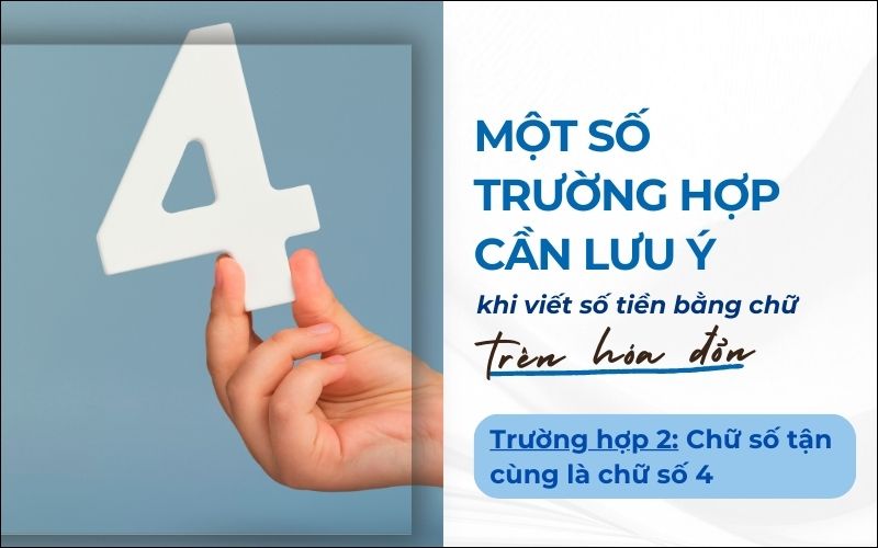 Trường hợp 2: Chữ số tận cùng là chữ số 4