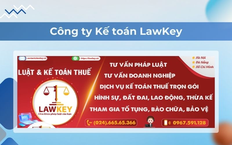 Dịch vụ kế toán TPHCM – Công ty tư vấn LawKey