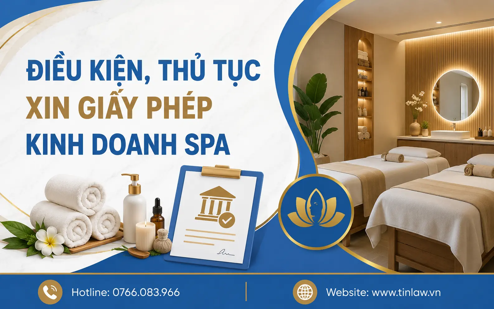 Điều kiện, thủ tục xin giấy phép kinh doanh spa chăm sóc sắc đẹp