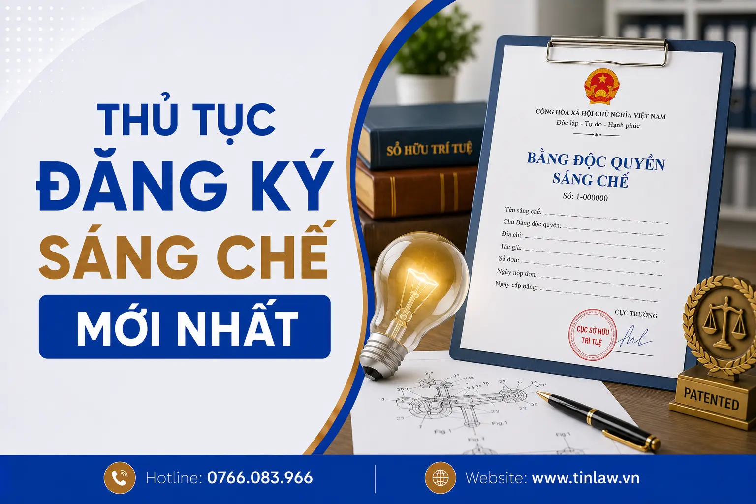 Hướng dẫn đăng ký sáng chế tại Việt Nam 2026