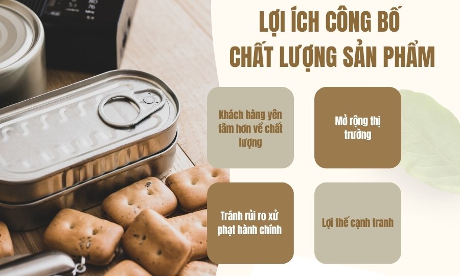 Công bố chất lượng sản phẩm mang lại những lợi ích gì?