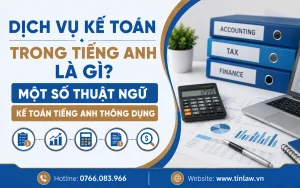 Dịch vụ kế toán tiếng anh là gì