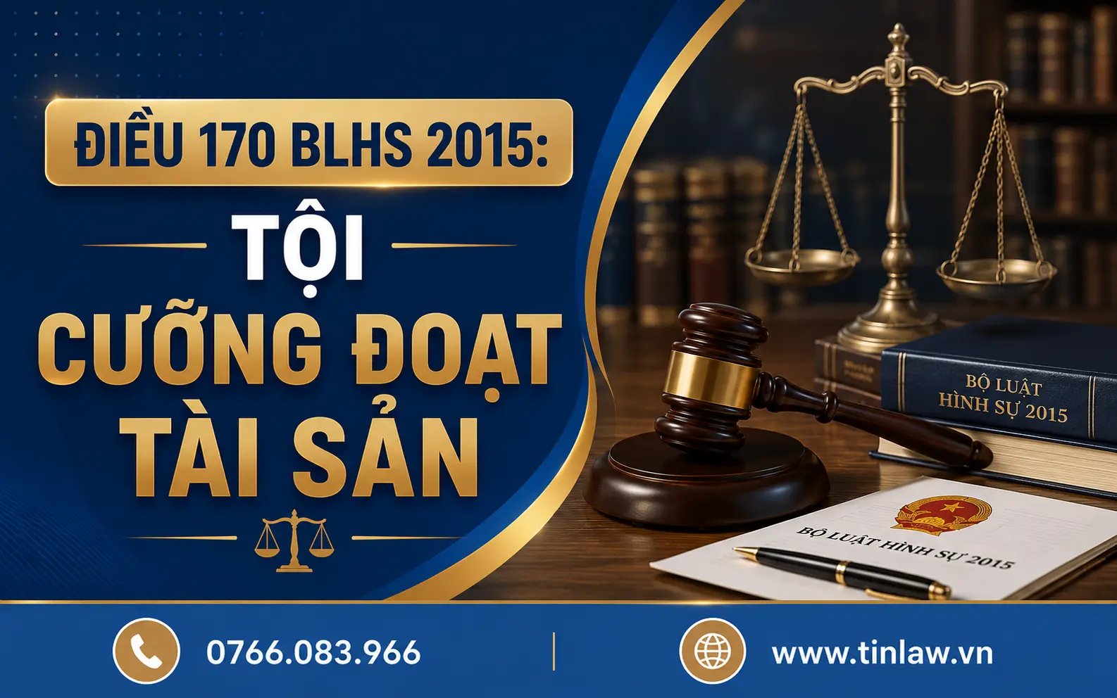 Tội cưỡng đoạt tài sản theo điều 170 Bộ luật Hình sự 2015